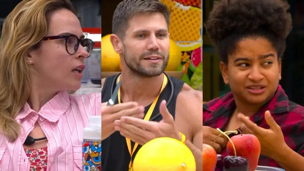 Ana Paula, Jonas e Milena viviam em disputas dentro da casa
