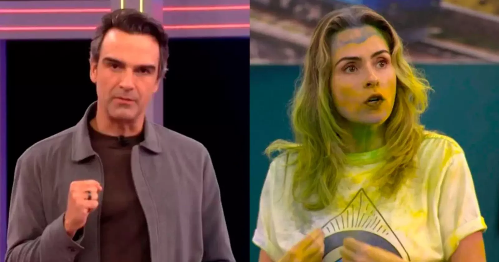Ana Paula desafia o tempo e a paciência de Tadeu Schmidt ao vivo no BBB 26