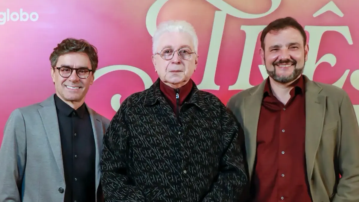 Aguinaldo Silva, Virgilio Silva e Zé Dassilva autores de Três Graças