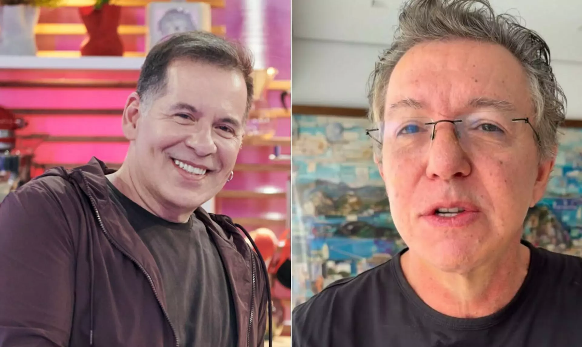 Leandro Hassum e Boninho