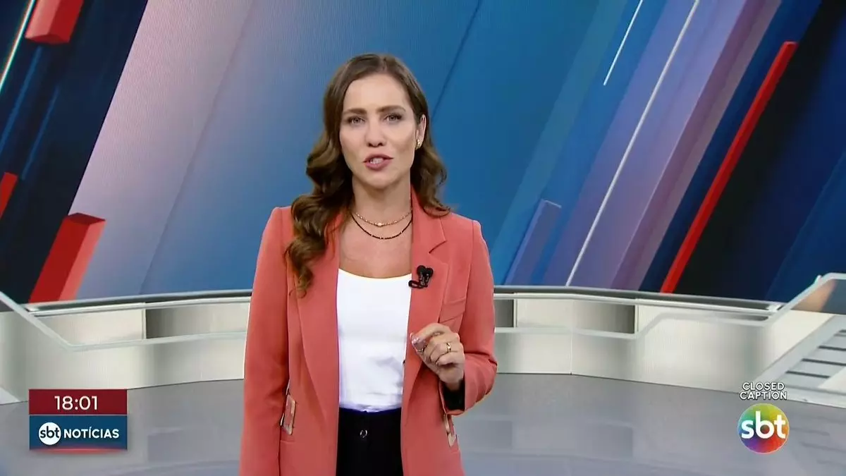 Fabiola Correa apresenta o SBT Notícias