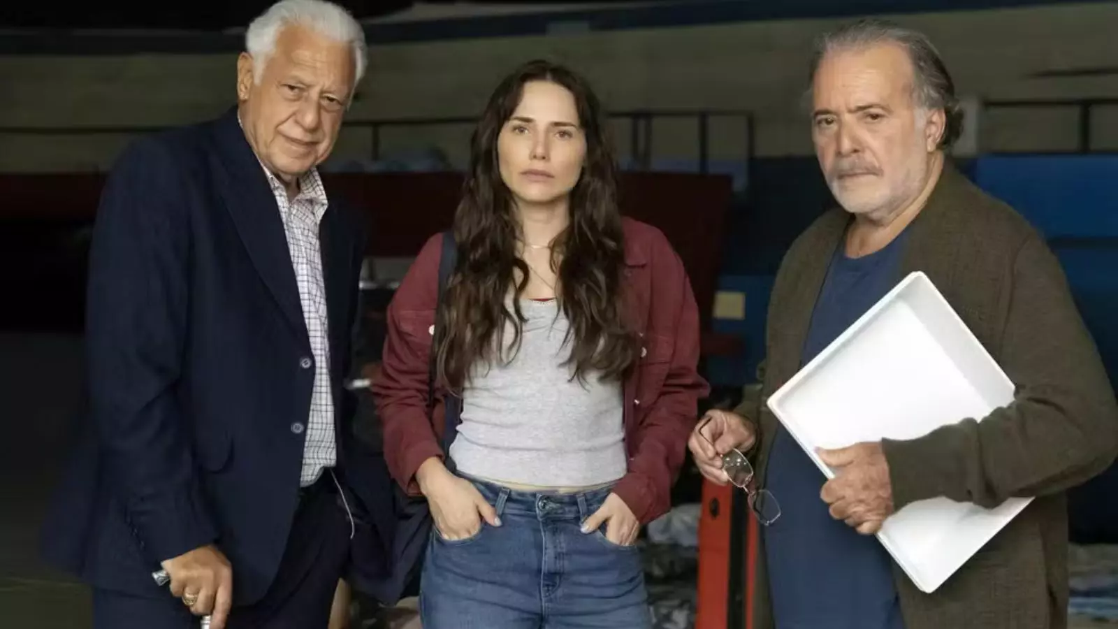 Antonio Fagundes, Leticia Colin e Tony Ramos