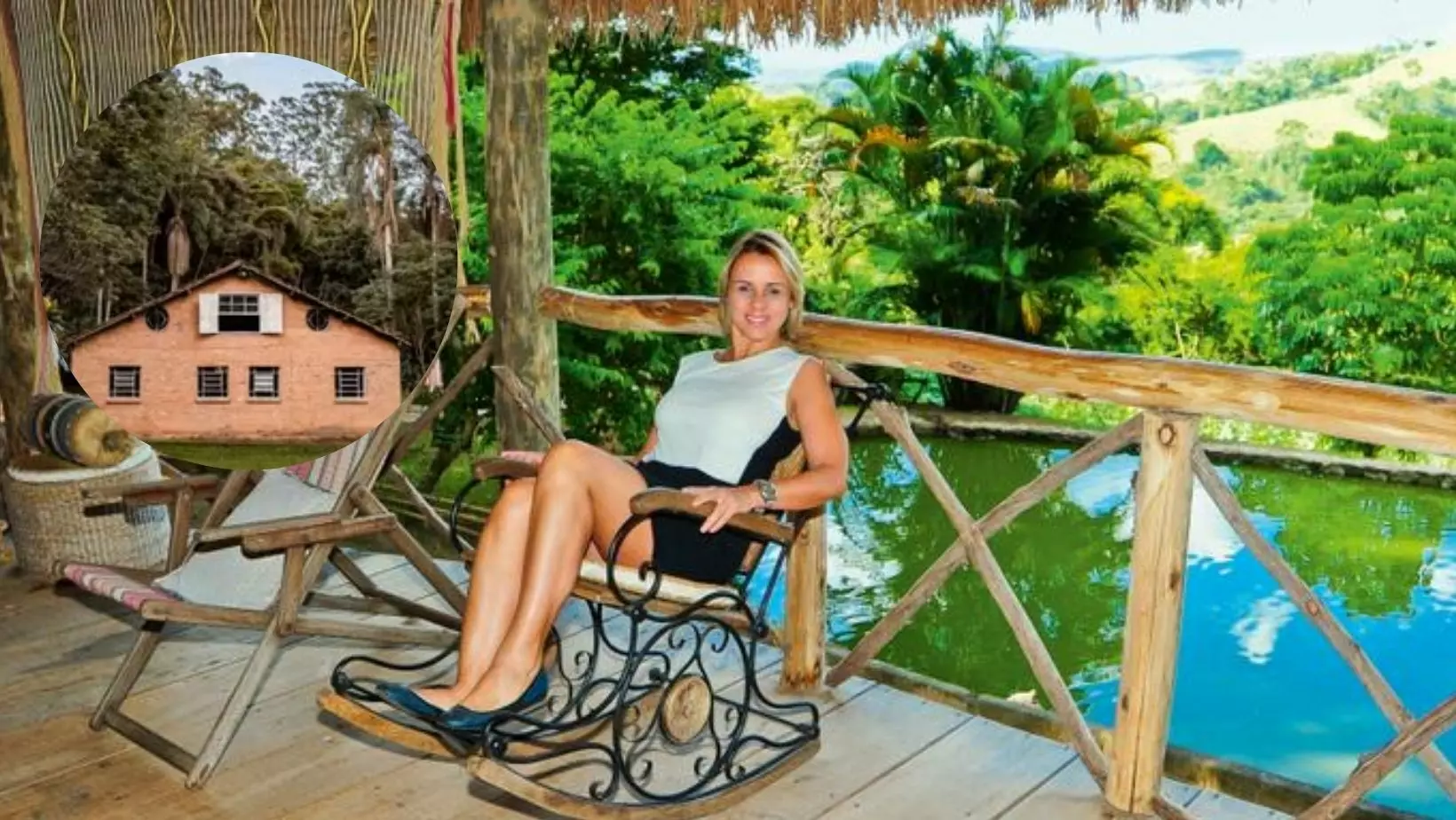Giulia Gam iniciou projeto para alugar casa de campo de sua família