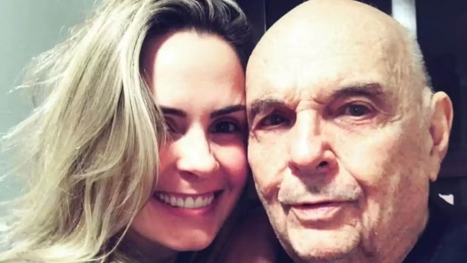 Ana Paula Renault e o pai