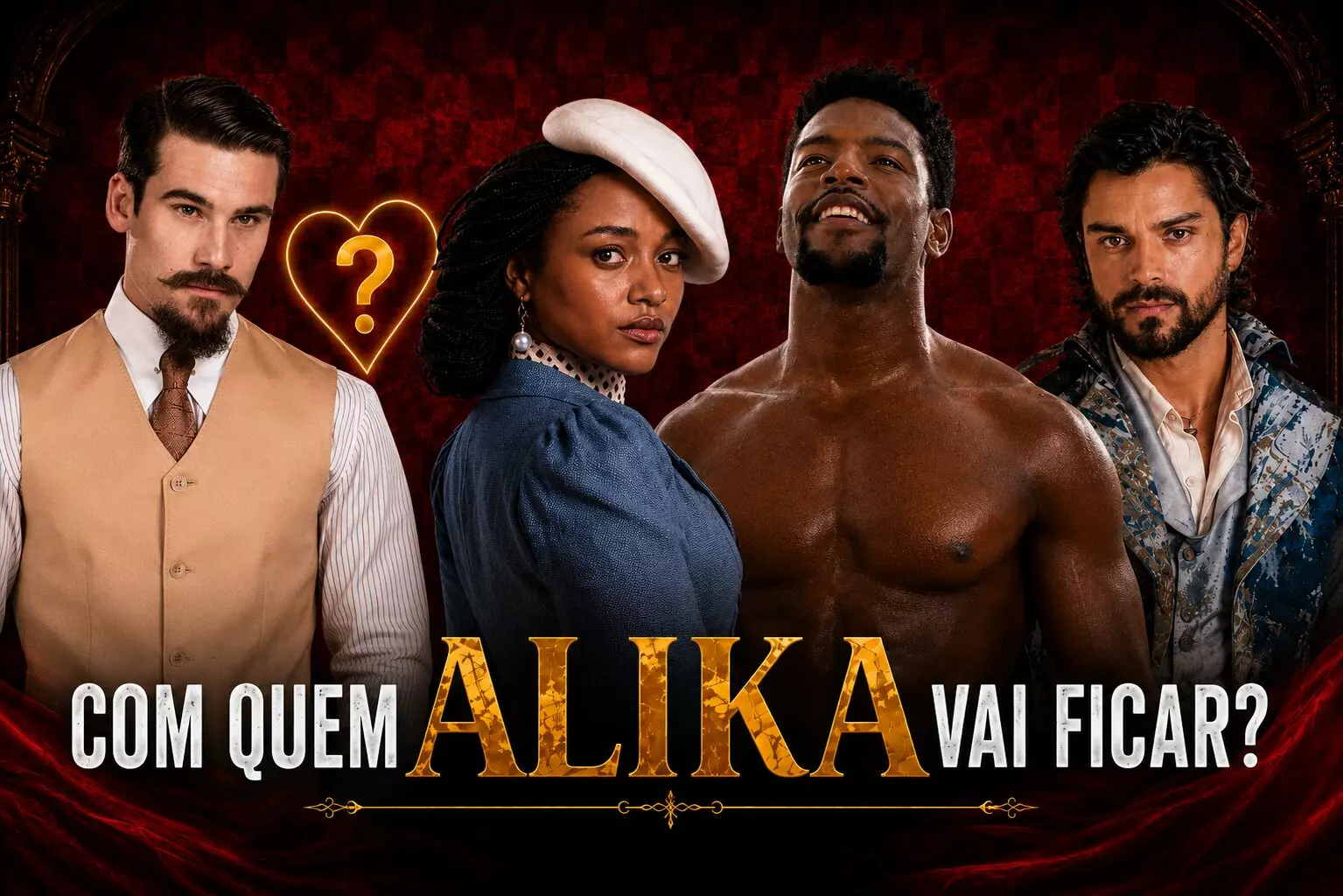 Com quem Alika vai ficar em A Nobreza do Amor