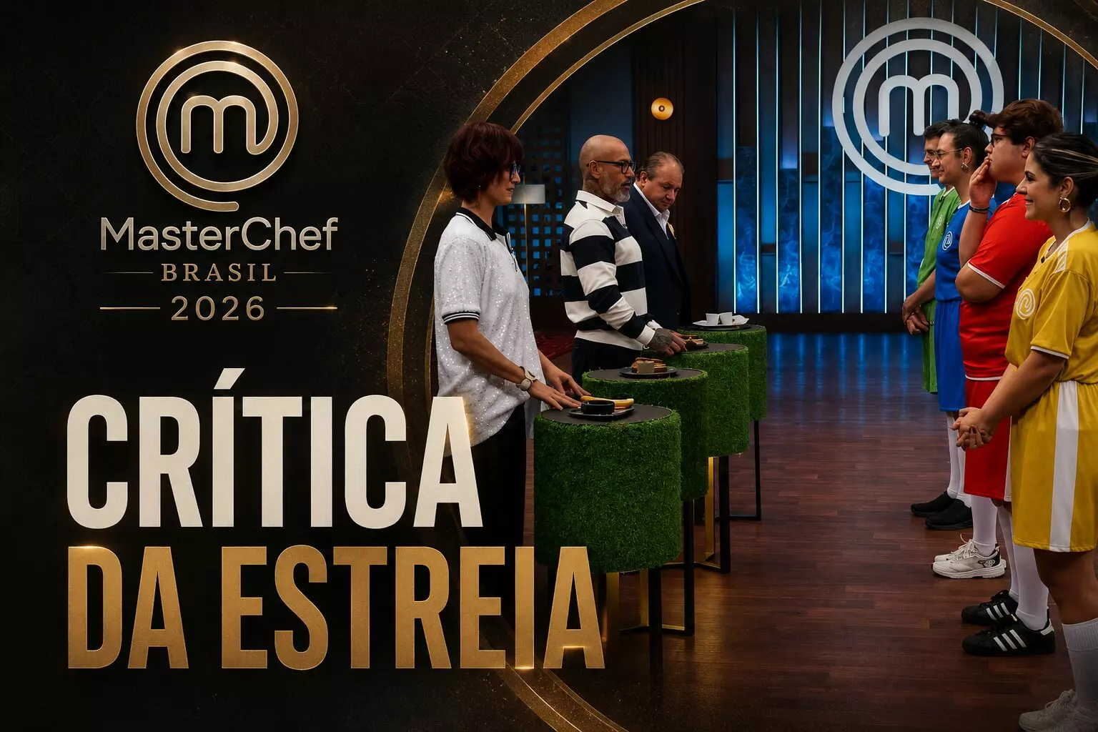 Crítica da estreia MasterChef Brasil 2026