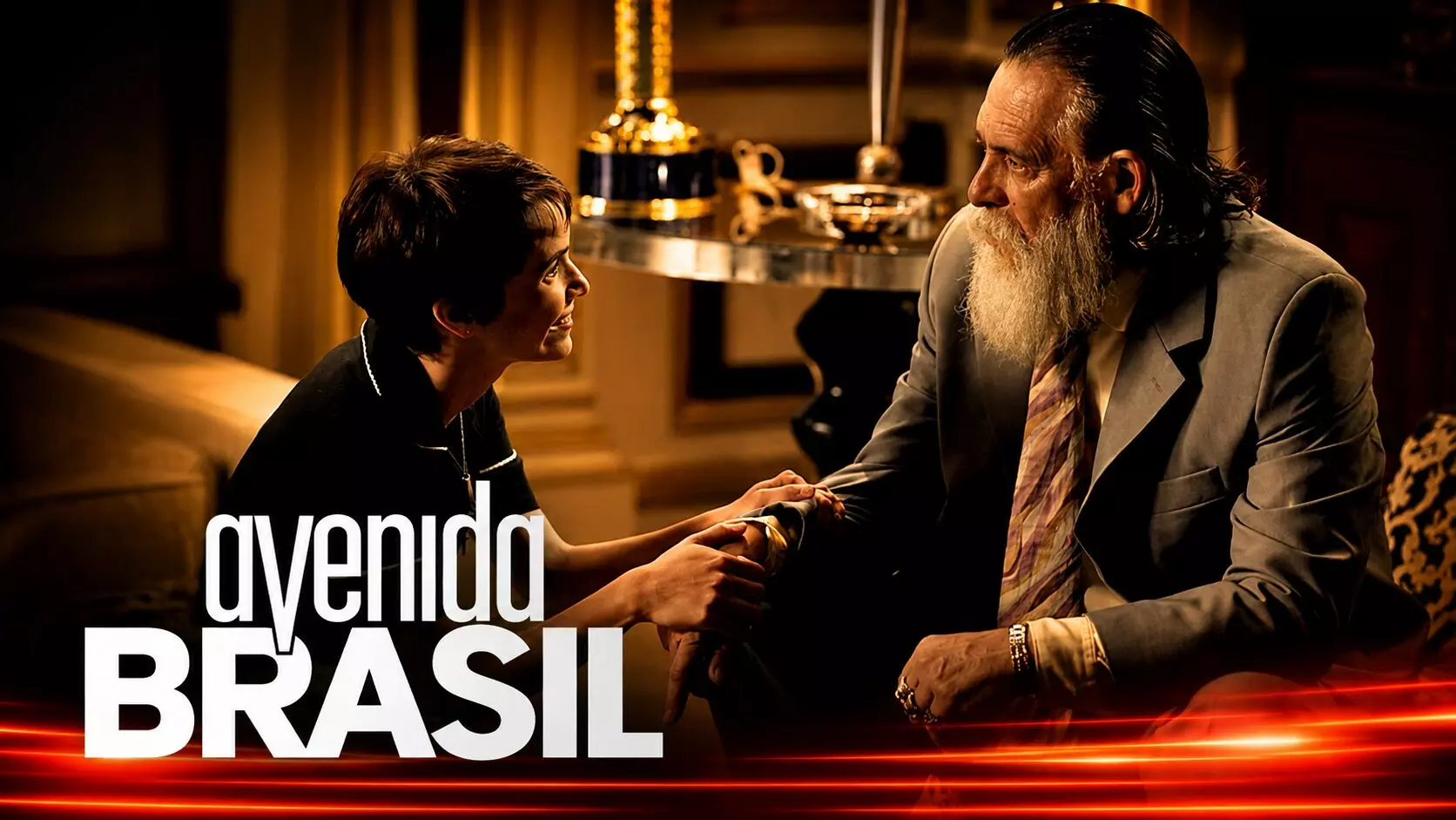 Nina e Nilo em Avenida Brasil