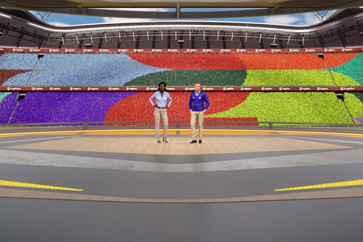 Mega estúdio virtual da Globo para a Copa do Mundo 2026