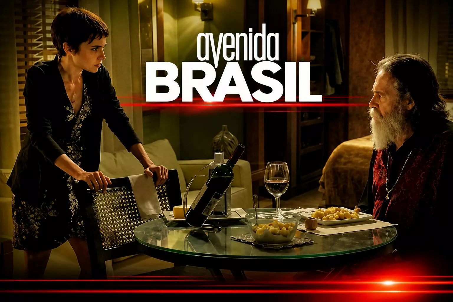 Nina e Nilo em Avenida Brasil