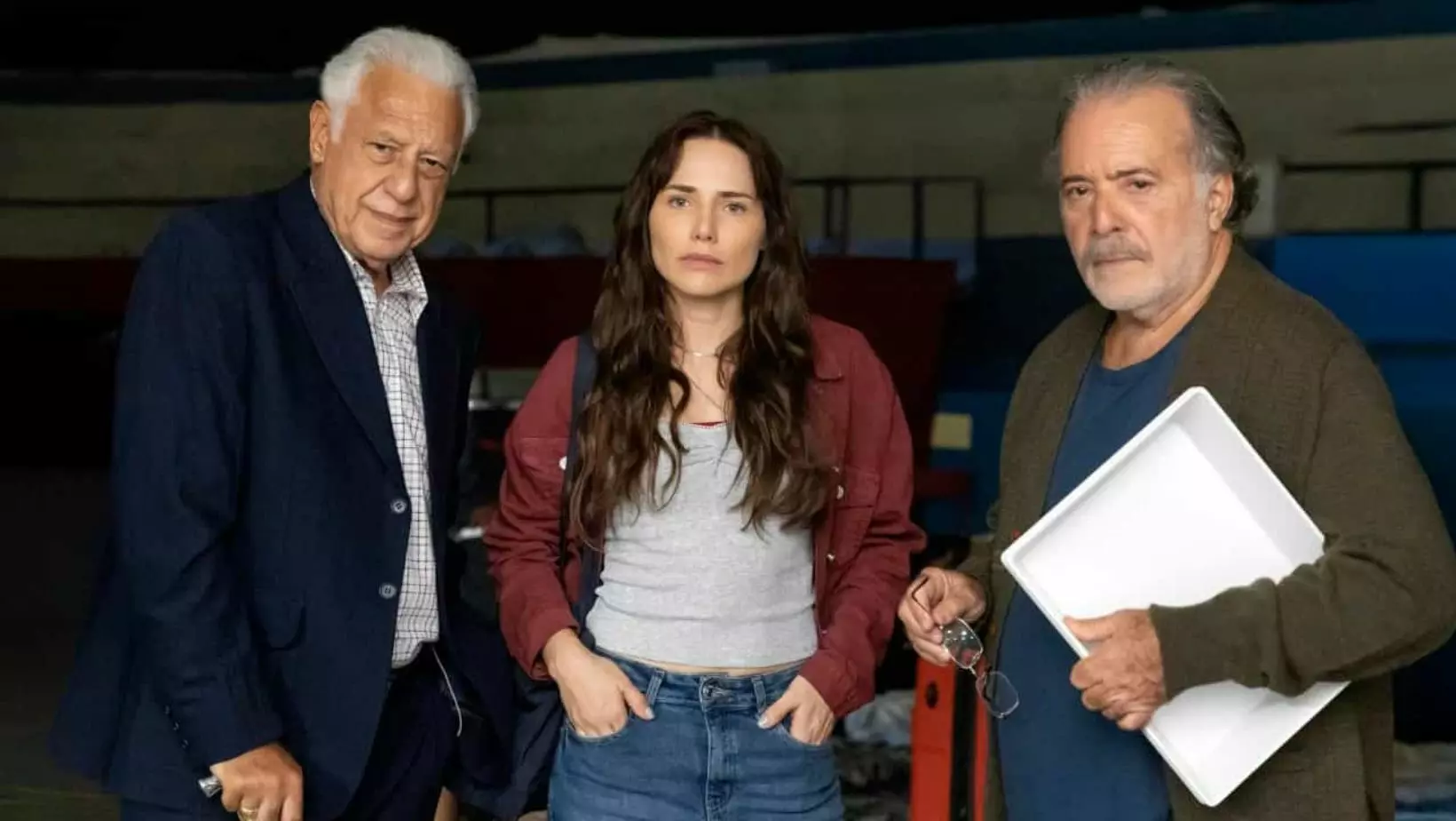 Antonio Fagundes, Letícia Colin e Tony Ramos em Quem Ama Cuida