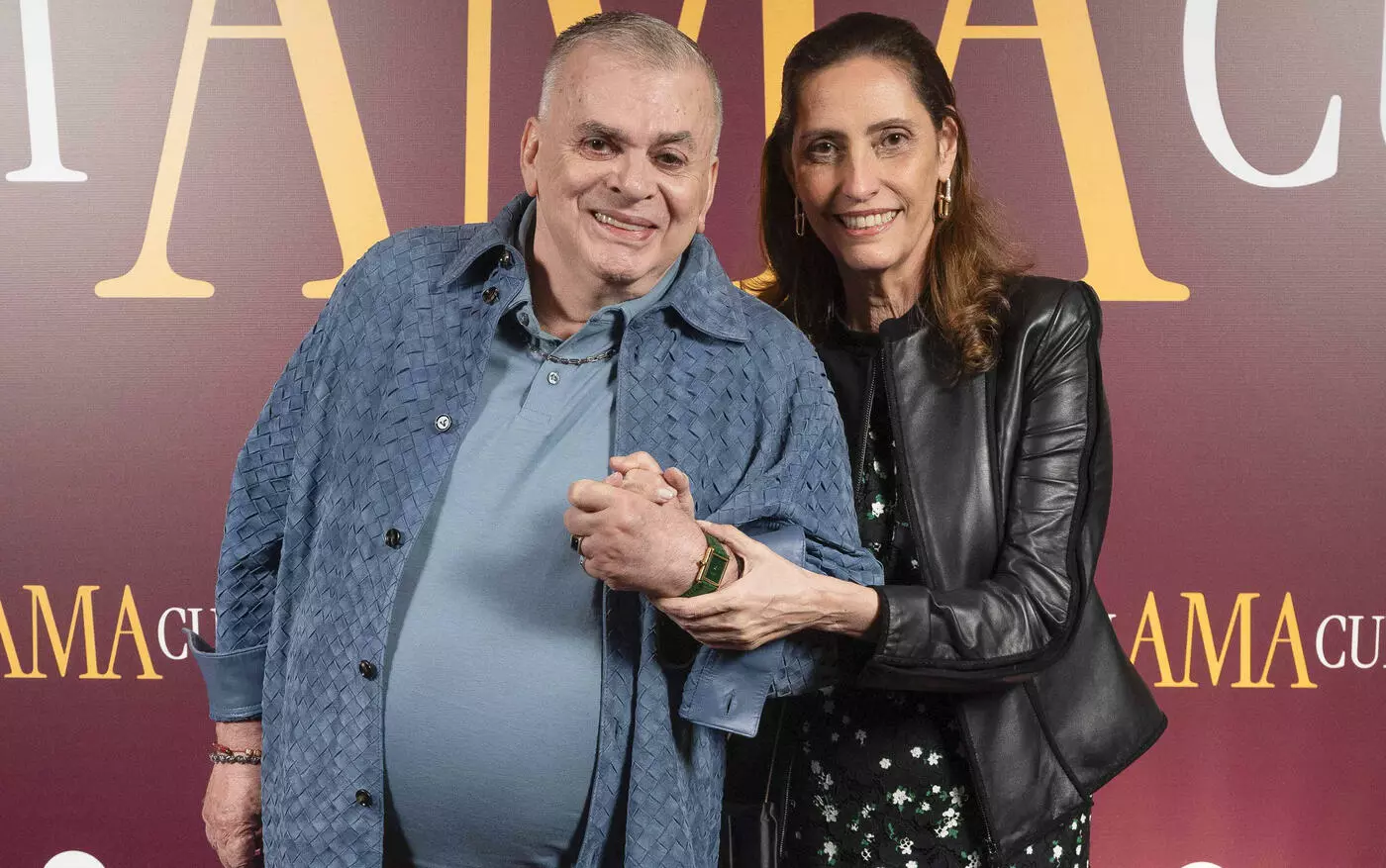 Walcyr Carrasco e Claudia Souto