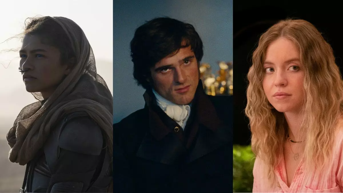 Zendaya, Jacob Elordi e Sydney Sweeney