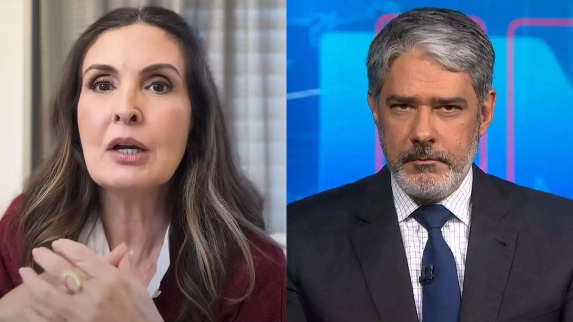 Fátima Bernardes e William Bonner