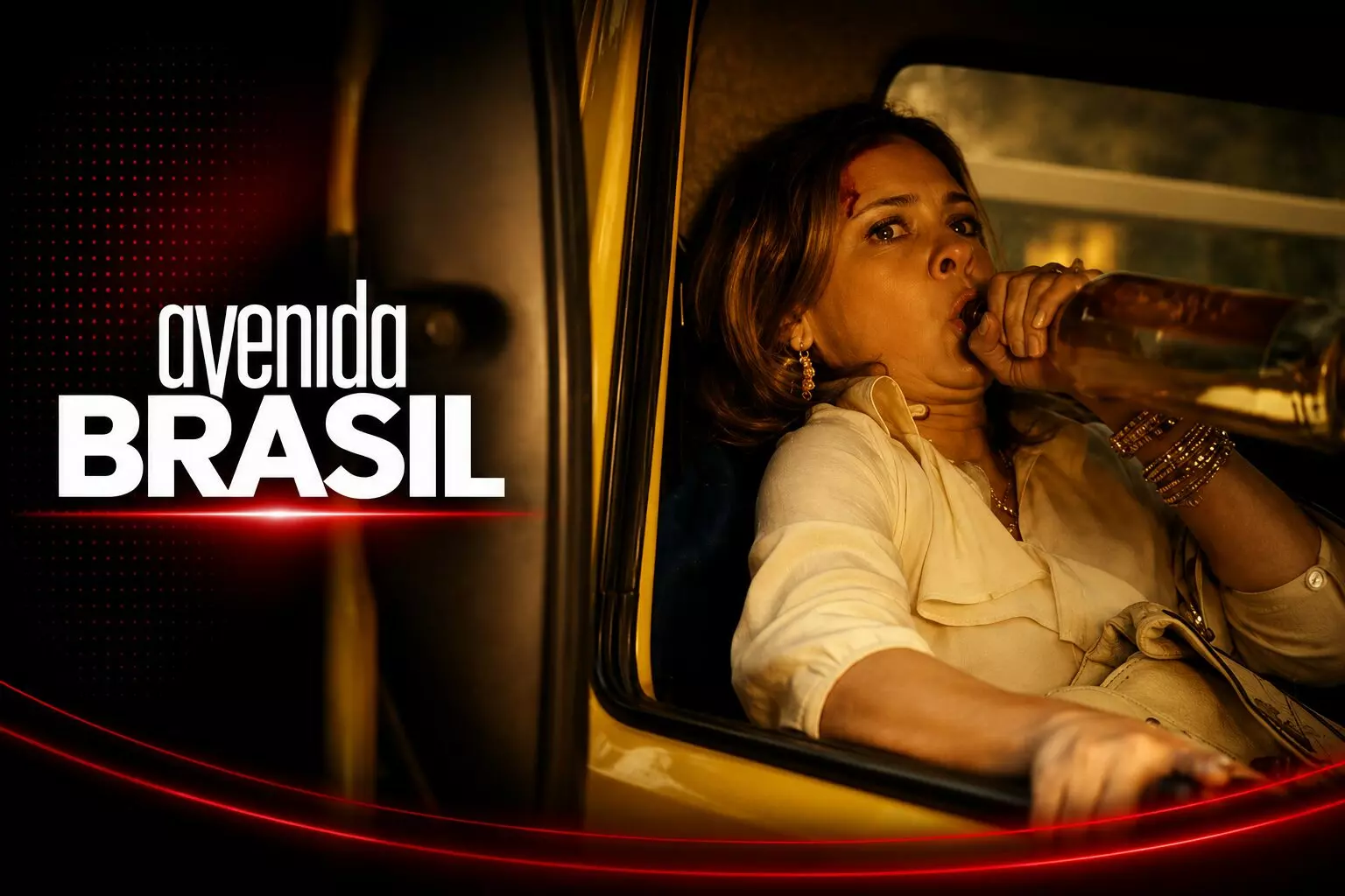 Carminha bebada pega carona em caminhão de lixo