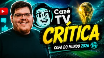 Crítica CazéTV na Copa