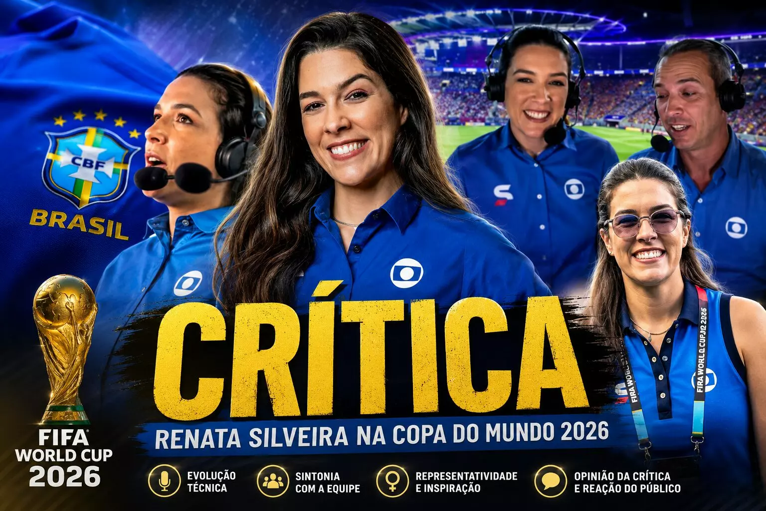Crítica Renata Silveira na Copa