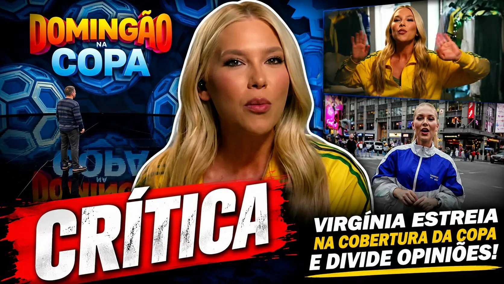 Crítica Virgínia Fonseca na Copa do Mundo