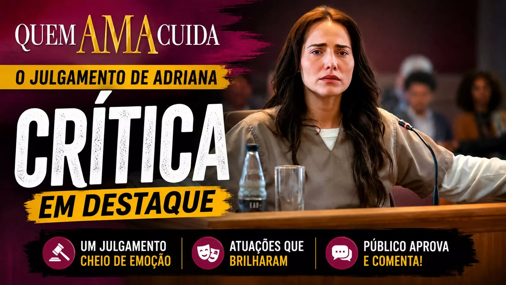 Crítica o julgamento de Adriana
