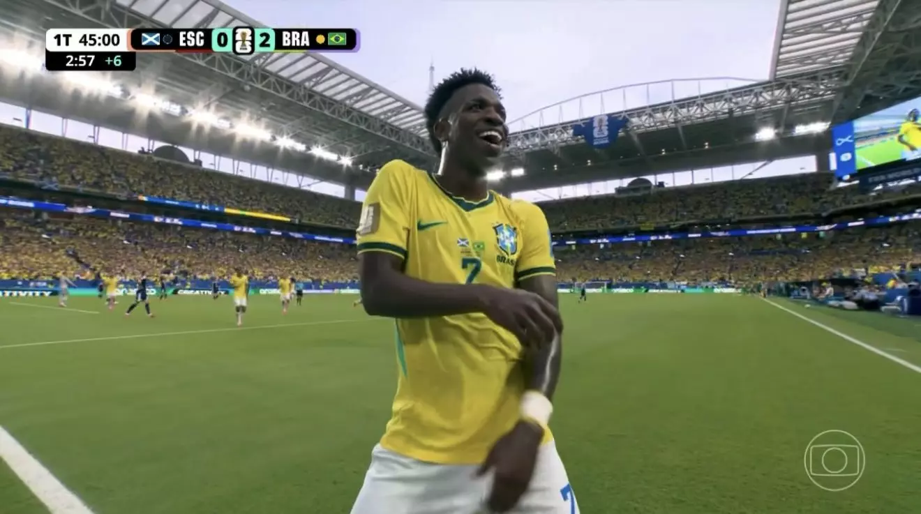Brasil x Escócia na Globo