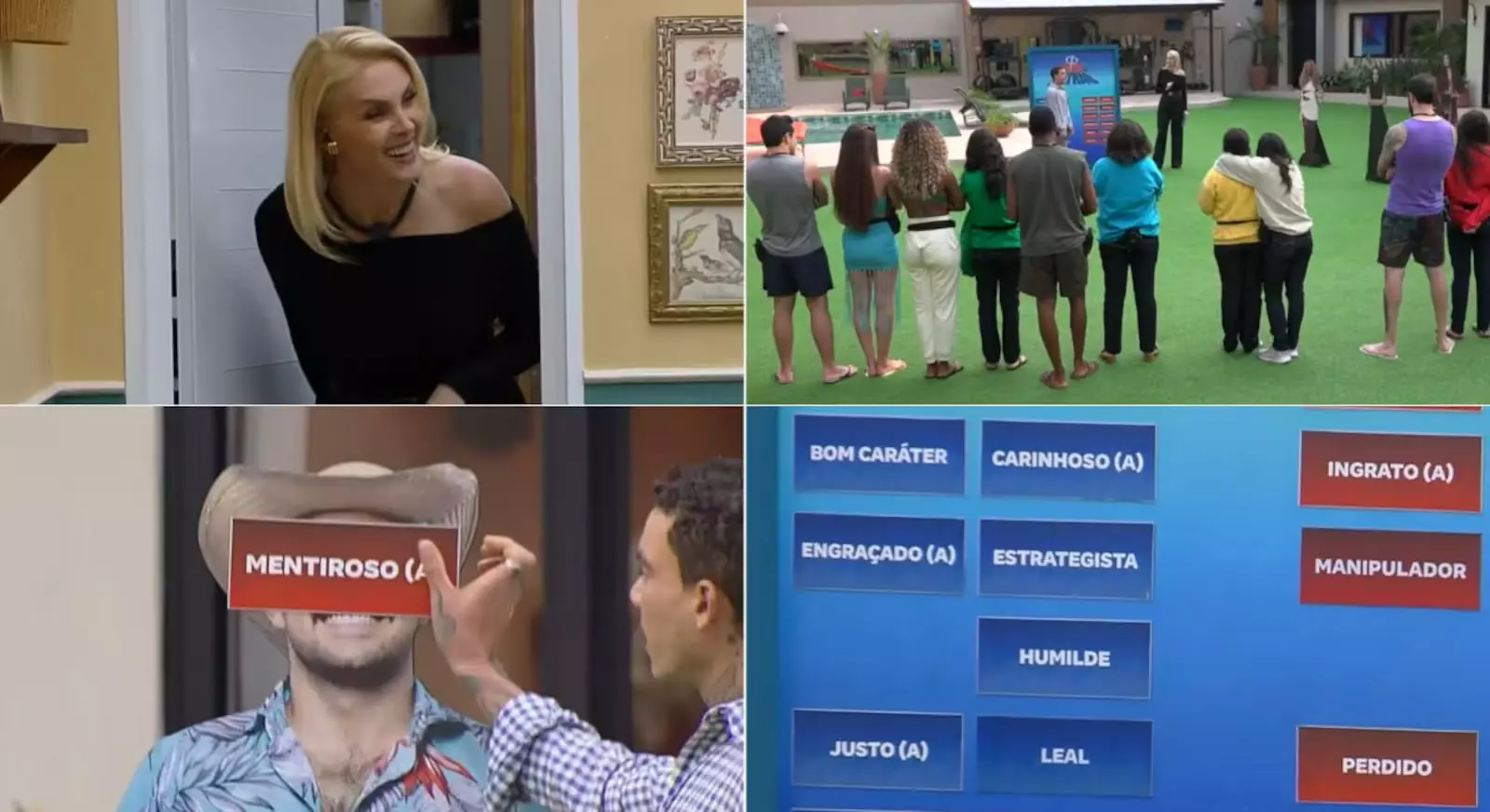 Ana Hickmann surpreendeu os moradores da Casa do Patrão