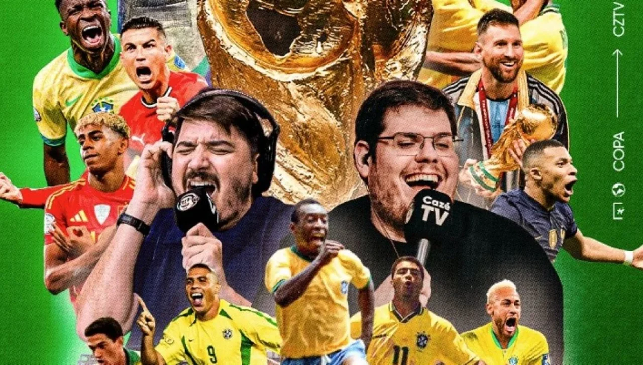 CazéTV tem exclusividade na transmissão completa da Copa do Mundo de 2026