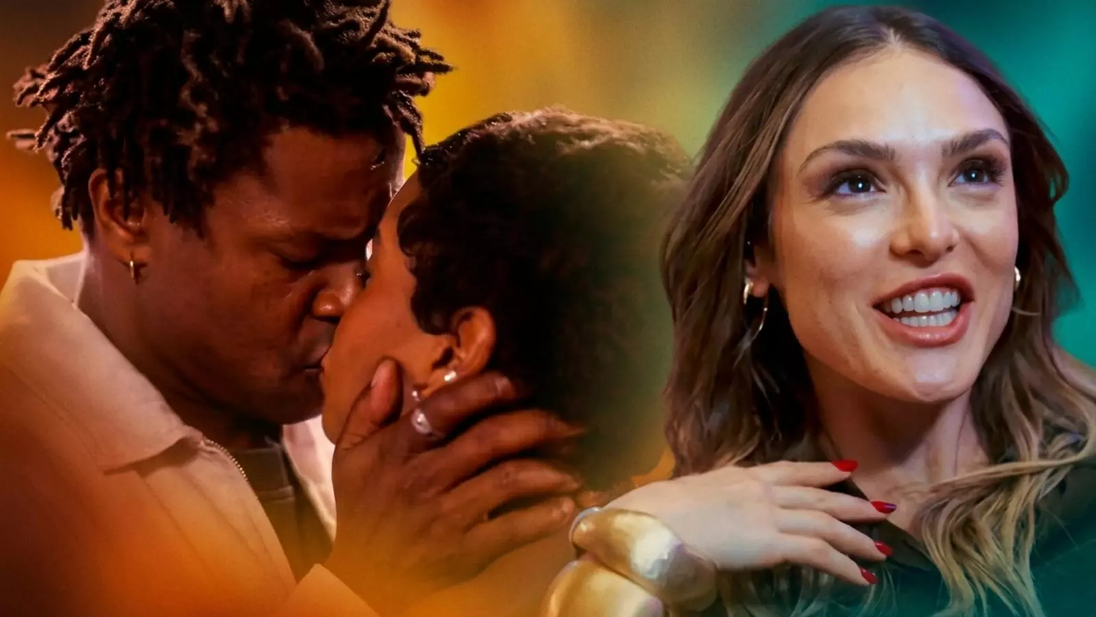Leandro, Eduarda e Naiane em Coração Acelerado
