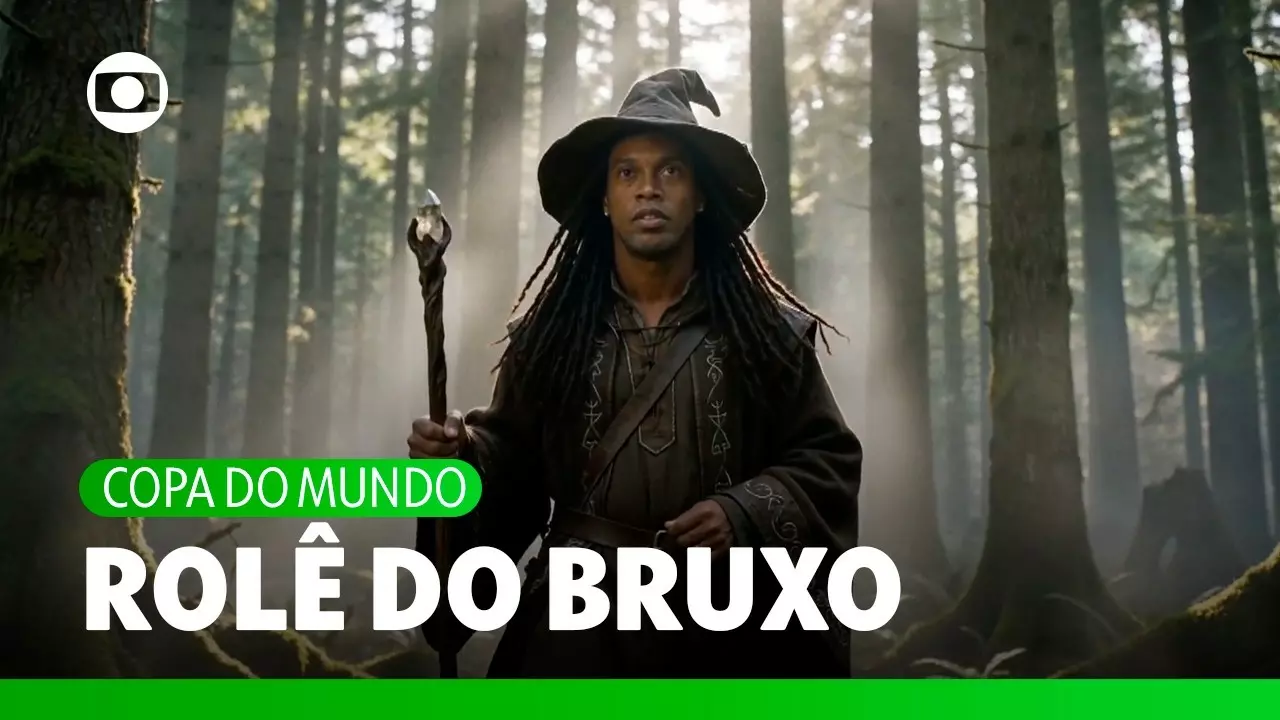Ronaldinho Gaúcho estrela o Rolê do Bruxo