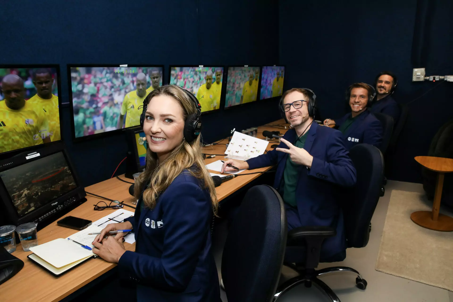 Time do SBT na cobertura da Copa do Mundo