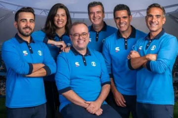Time de narradores da Globo na Copa do Mundo 2026