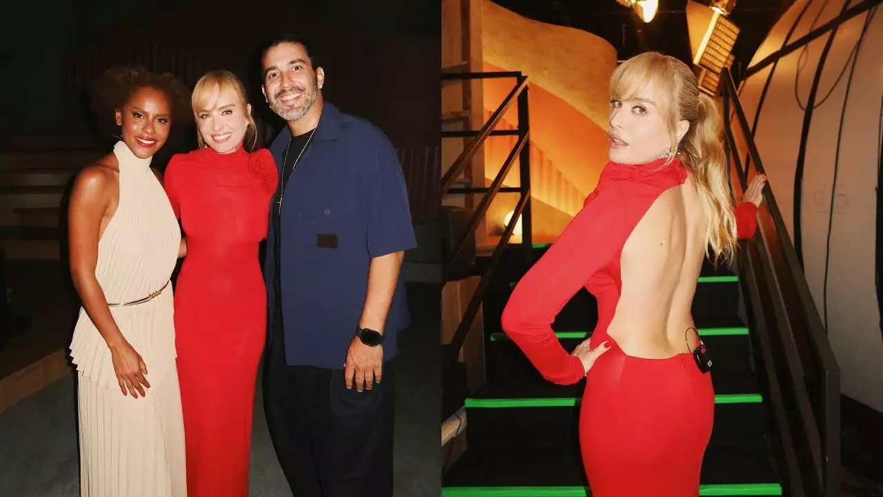 Angélica, Aline Wirley e André Marques
