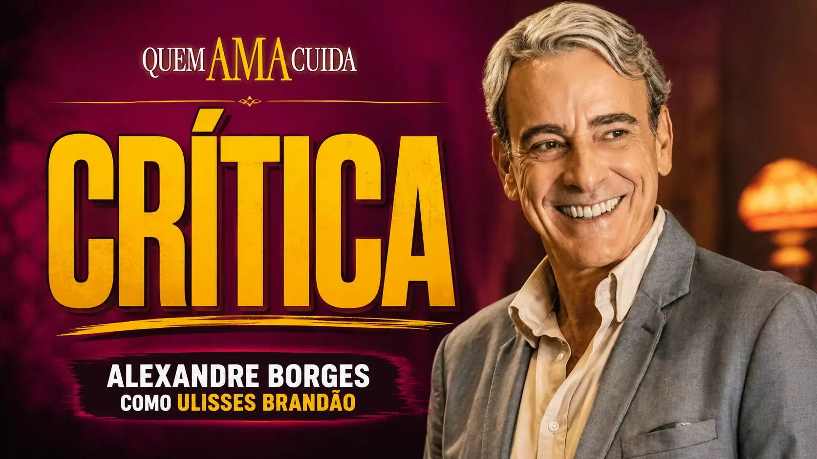 Crítica Alexandre Borges como Ulisses