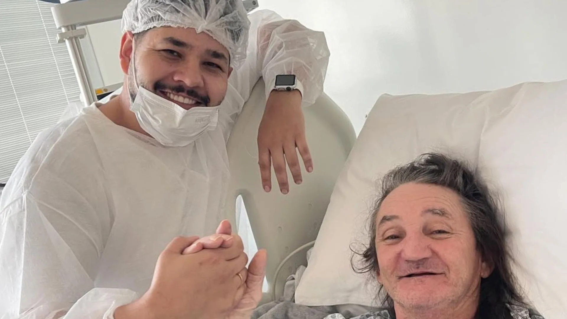 Humorista Marquito, Internado desde fevereiro, começa reabilitação