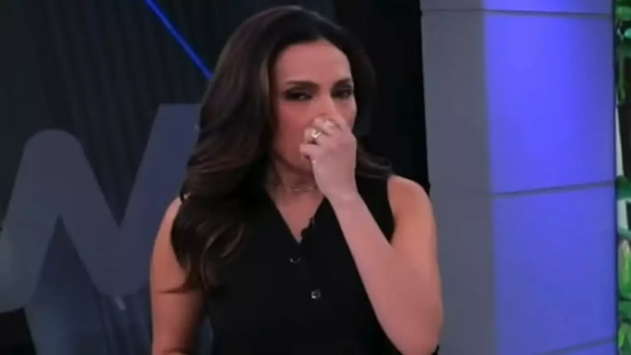Marcia Dantas chora ao vivo na Jovem Pan
